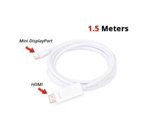 UGREEN MINI DISPLAY MALE TO HDMI 1.5M CABLE -WHITE (10449)