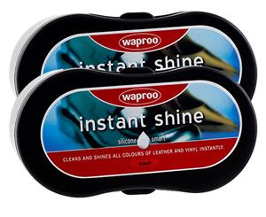 2 x Waproo Instant Shine - Black