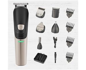 6 in 1 RECHARGEABLE CORDLESS HAIR BEARD TRIMMER CLIPPER BODY NOSE FACE USB CHARGE