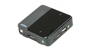 Aten 2-Port USB Display Port/Audio KVM Switch