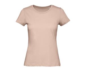 B&C Womens/Ladies Favourite Organic Cotton Crew T-Shirt (Millennial Pink) - BC3641