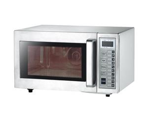 Benchstar Heavy Duty Microwave Oven 1100 Watt 25 Litre - Silver