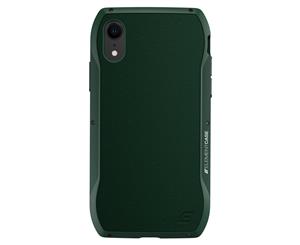 Element Case Enigma Premium Geniune Leather Protective Case For iPhone XR - GREEN