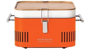 Everdure by Heston Blumenthal CUBE Charcoal BBQ - Orange