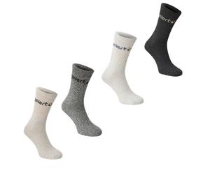 Gelert Kids Walking Boot Sock 4 Pack Junior - Grey