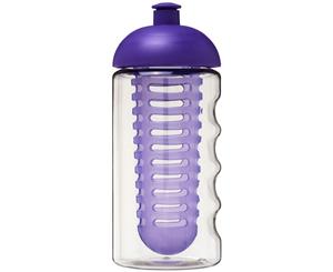 H2o Bop 500Ml Dome Lid Sport Bottle And Infuser (Transparent/Purple) - PF2851