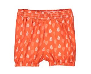 La Redoute Collections Girls Printed Bloomer Shorts 1 Month-3 Years - Dark Orange
