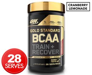 Optimum Nutrition Gold Standard BCAA Train + Recover Cranberry Lemonade 280g