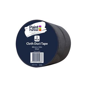 Paint Partner 48mm x 50m Cloth Duct Tape - 2 Pack