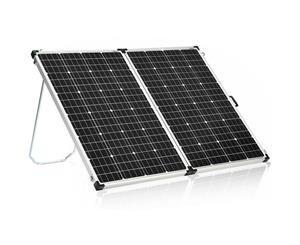 Teksolar 360W Folding Solar Panel Kit 12V Mono Camping Caravan Boat Charging Power Battery USB