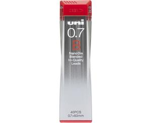 Uniball Nano Dia Mechanical Pencil Lead Pack 0.7mm B