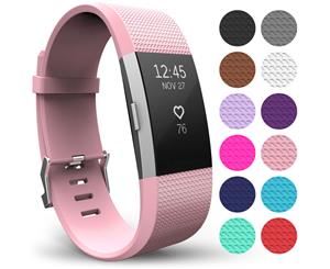 Yousave Fitbit Charge 2 Strap Single (Small) - Blush Pink