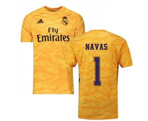 2019-2020 Real Madrid Adidas Home Goalkeeper Shirt (Kids) (Navas 1)