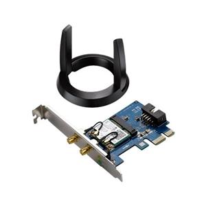 Asus PCE-AC55BT AC1200 Wireless Dual Band PCI-E Adapter with Bluetooth 4.0 and WIDI Support
