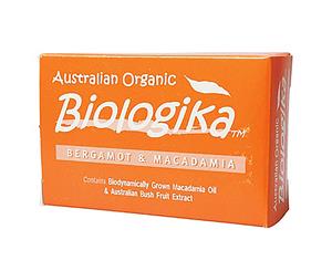 Biologika Organic Bergamot Macadamia Soap Bar 100g