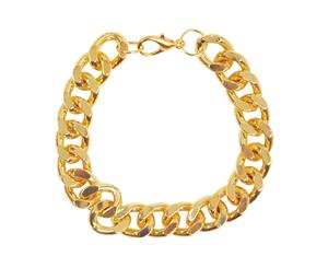 Bristol Novelty Unisex Adults Disco Bracelet (Gold) - BN1059