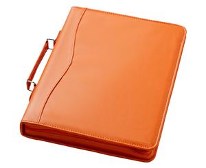 Bullet Ebony A4 Briefcase Portfolio (Orange) - PF1297