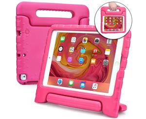 Cooper Dynamo [Rugged Kids Case] Protective Case for iPad 5th iPad 6th Generation iPad Air 2 Air 1 | Child Proof Cover with Stand Handle (Pink)
