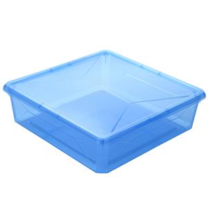 Ezy Storage 6L Blue Karton Storage Container With Snap On Lid