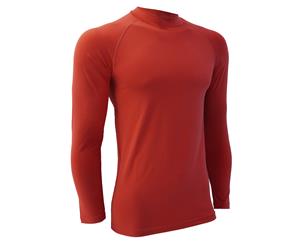 Finden & Hales Mens Sports Long Sleeve Team Baselayer Vest (Red) - RW411