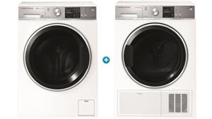 Fisher & Paykel 12kg Front Load Washing Machine with 9kg Heat Pump Dryer Package