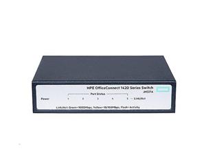 HP OfficeConnect 1420 5G Unmanaged Ethernet Switch 5 Port RJ-45 GbE Lifetime Warranty