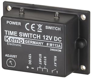 KEMO 12V 3A Timer Module 2 Seconds to 23 minutes