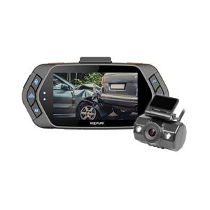 Kapture KPT-722 Full HD Dash Cam car DVR with HD Rear View Camera