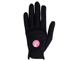 Lady Classic Ladies Form Fit Ball Marker Glove - Black