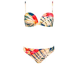 Maryan Mehlhorn 5060-604 Fusion Hibiscus Multicoloured Floral Bikini Set