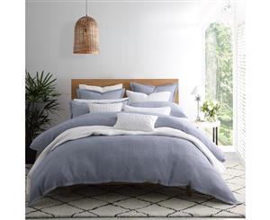 Private Collection Dash Chambray Queen Bed Quilt Cover Set