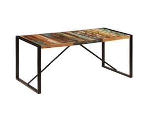 Solid Reclaimed Wood Dining Table 180x90x75cm Kitchen Dining Room
