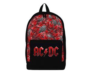 AC/DC Lightning Print Laptop Backpack