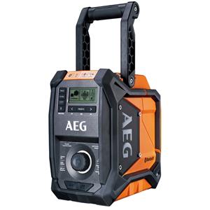 AEG 18V / 240V Hybrid Bluetooth Jobsite Radio - Skin Only