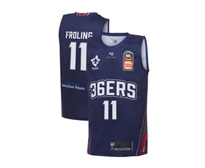 Adelaide 36ers 19/20 Youth Authentic NBL Basketball Home Jersey - Harry Froling