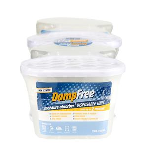 DampFree 230g 500ml Disposable Moisture Absorber - 4 Pack