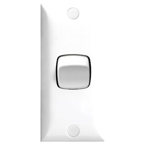 HPM Architrave 1 Gang Wall Switch