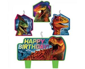 Jurassic World BDay Candle Set