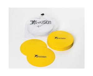 Precision Large Round Rubber Marker Discs Yellow (Set of 20)