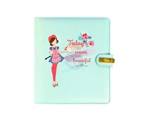 Prima Marketing - Julie Nutting A5 Planner 9.375 inch X9.375 inch X2.625 inch Today I Shall Create Something Beautiful