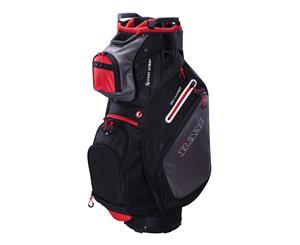 Ram Golf FX Deluxe Golf Cart Bag with 14 Way Divider Top - Red