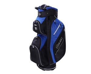 Ram Golf Lightweight Cart Bag with 14 Way Dividers Top - Blue