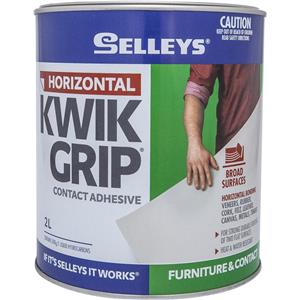 Selleys 2L Kwik Grip Horizontal Contact Adhesive