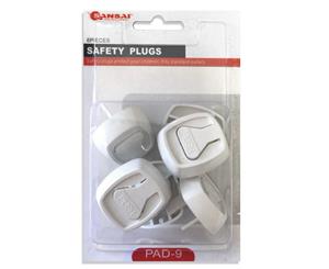 6pc Baby/Child Power Point Cover/Board/Safety Protective Plugs/Outlet/NZ/AU