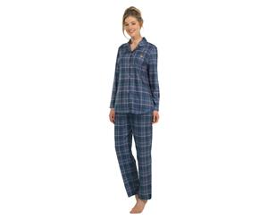 BlackSpade 6127-231 Blue Check Pyjama Set