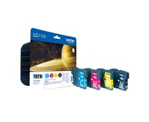 Brother LC1100 Value Pack Ink (BK C M Y)