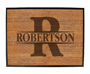 INITIAL-ROBERTSON - Funny Novelty Birthday doormat floor mat floormat