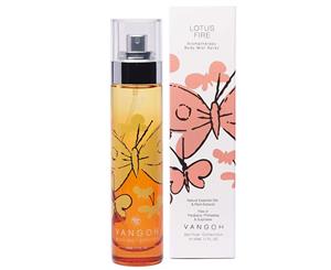 Lotus Fire - Natural Aromatherapy Body Mist Spray with Lotus Mandarin Lemon Myrtle & Aloe Vera