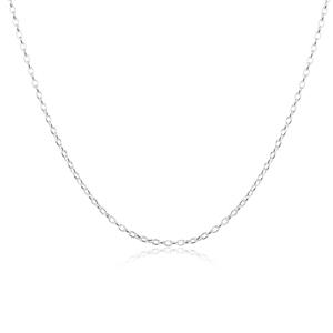50cm (20") Oval Belcher Chain in Sterling Silver