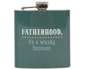 Fatherhood Whisky Hip Flask